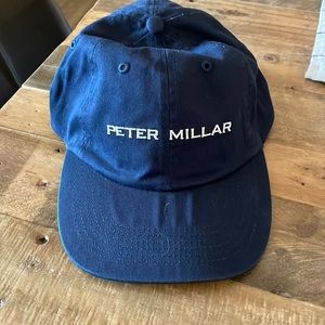NWT Peter Millar Navy Baseball Cap